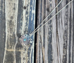 Western Concho Turquoise Necklace