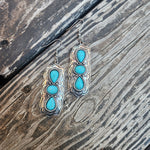 Turquoise Bar Earring