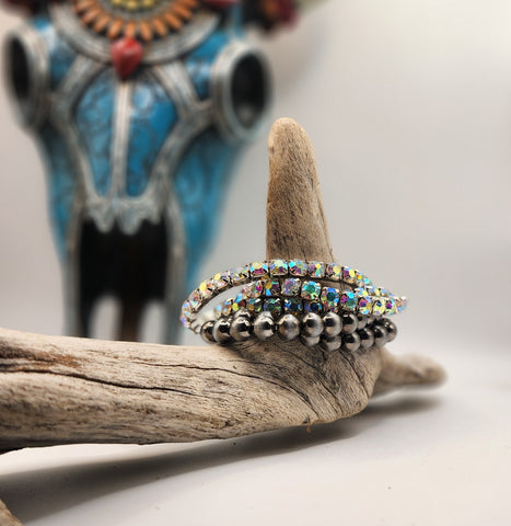 Navajo Beaded Bling Bracelet Set