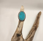 Round Turquoise Stone Ring