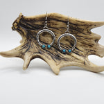 Squash Blossom Turquoise Earring