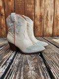 Stone Sparkle Western Zane Bootie