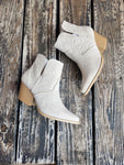 Stone Embossed Western Vaca Bootie