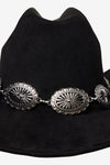 Silver Concho Cowboy Western Hat