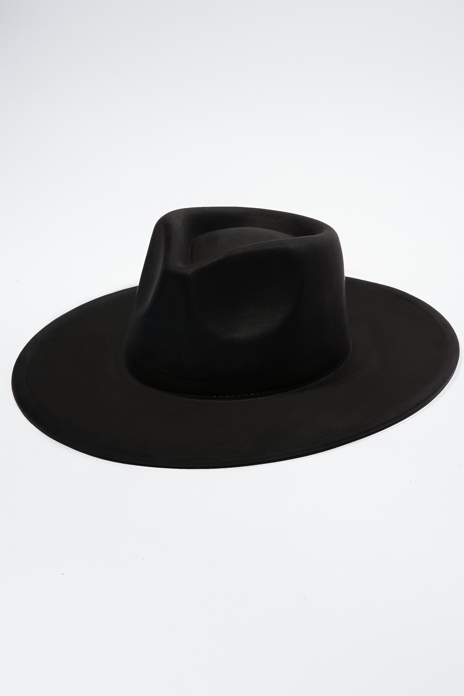 River Felt Black  Cowboy Western Hat