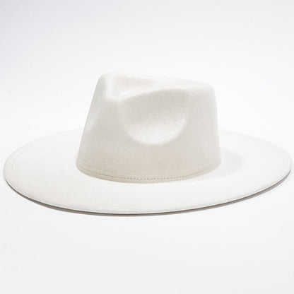 River Felt White  Cowboy Western Hat