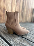 Tan Western River Bootie