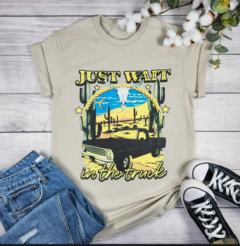 Just Wait Graphic Tee