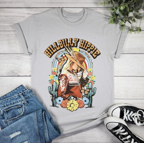 Hillbilly Hippie Graphic Tee