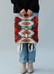 Panache Red & Multicolored Aztec Backpack