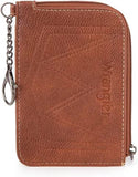 Wrangler Southwestern Art Print Mini Zip Card Case -Turquoise