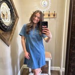 Western Denim Dress