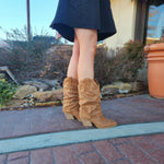 Slouchie Otter Camel Boot