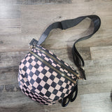 Checkered  Bum Bag Crossbody