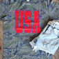 USA Camoflage Graphic Tee