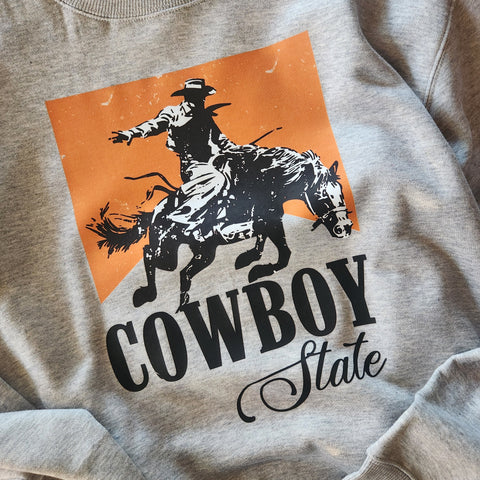 Western Cowboy  State Sweatshirt