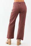 Risen Brown Wide Leg Jean