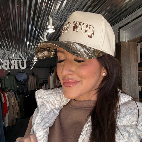 Camo Cowgirl Hat