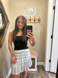 Striped Flowy Skirt