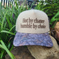 Hot by chance humble by choice Ball Cap