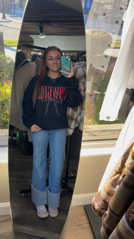 Cowgirl Barbwire Sweatshirt