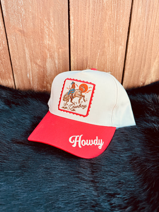 Howdy Cowboy Trucker  Hat