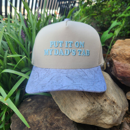 Put It On My Dad's Tab Ball Cap