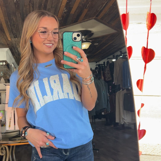 DARLIN' Floral Design Tee