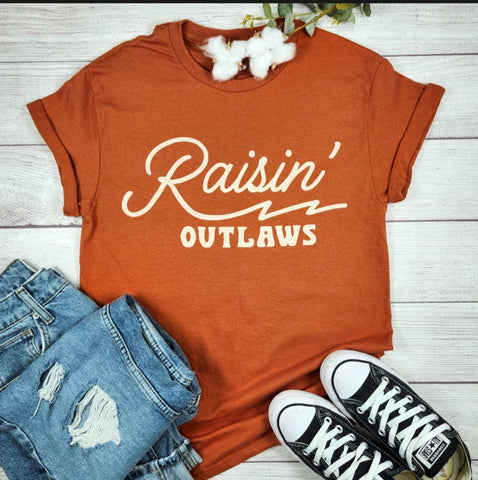 Raising Outlaws Graphic Tee