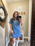 Western Denim Dress