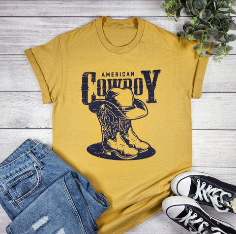 American Cowboy Graphic Tee