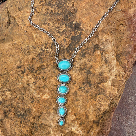 Turquoise Drop Perfect Necklace